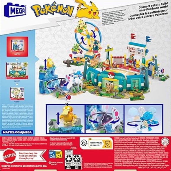 Mega Pokemon Aquatic Set - MegaBlocks - NEW - Picture 2 of 4